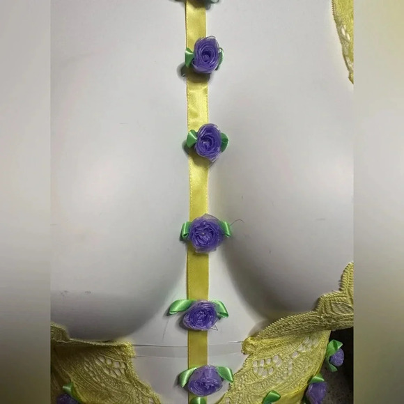 Fashion Nova lace and floral lingerie - OS - Queen - Picture 5 of 7